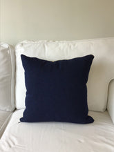 Load image into Gallery viewer, Felted colorful mohair pillow with original blanket fringe along the front
